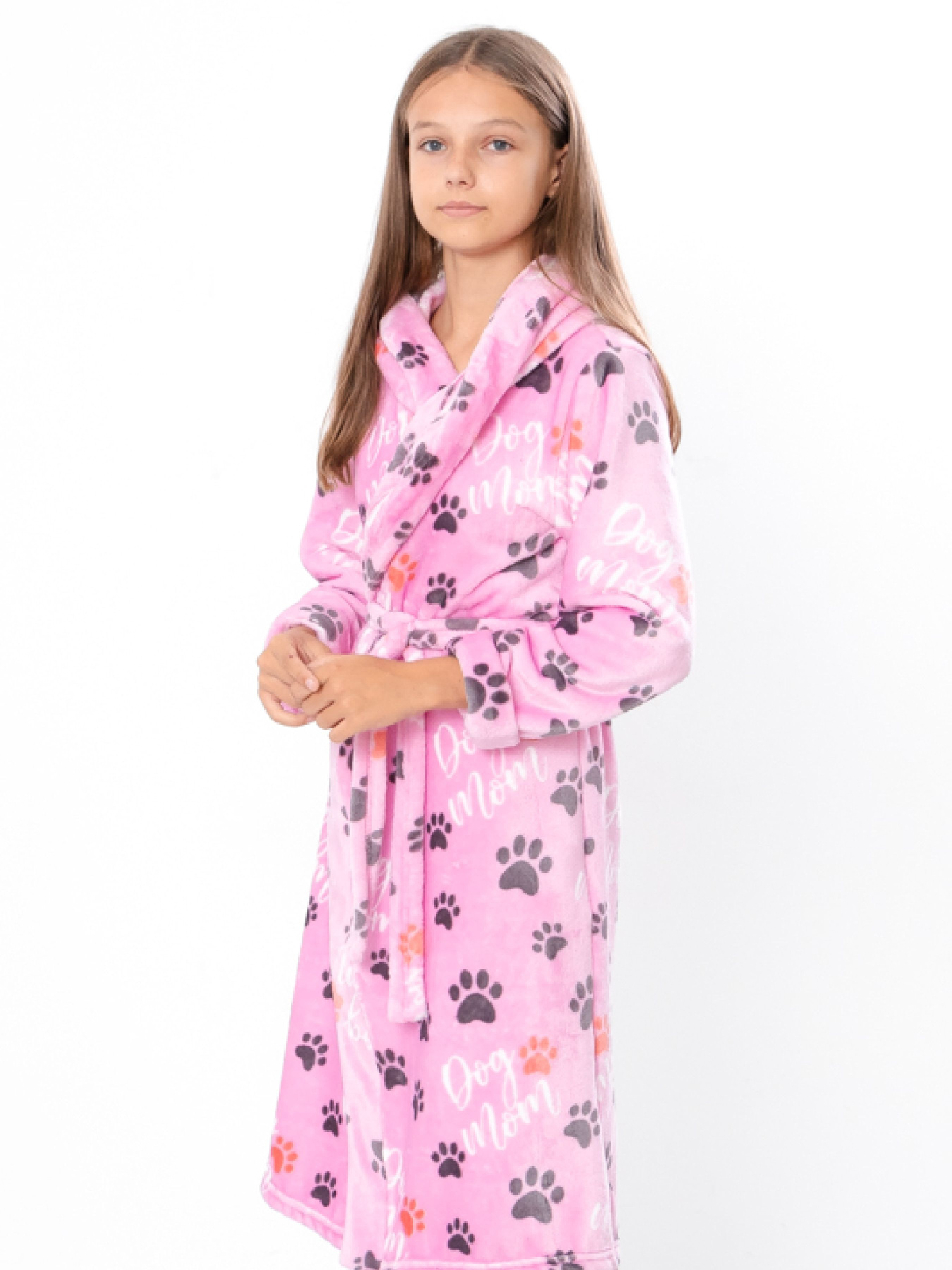 Халат Носи своє модель 6390-035-5-lapki-na-rozhevomu Фото