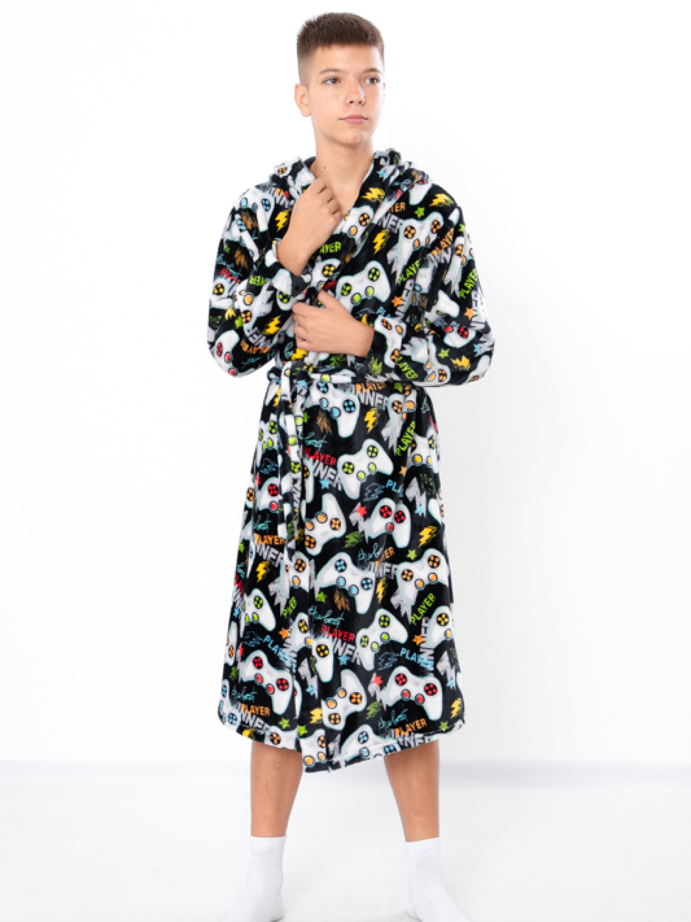 Халат Носи своє модель 6390-035-4-game-chornij Фото