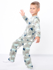 Піжама Носи своє модель 6079-035-4-1-dinozavriki-m-qtno-zelenij Фото