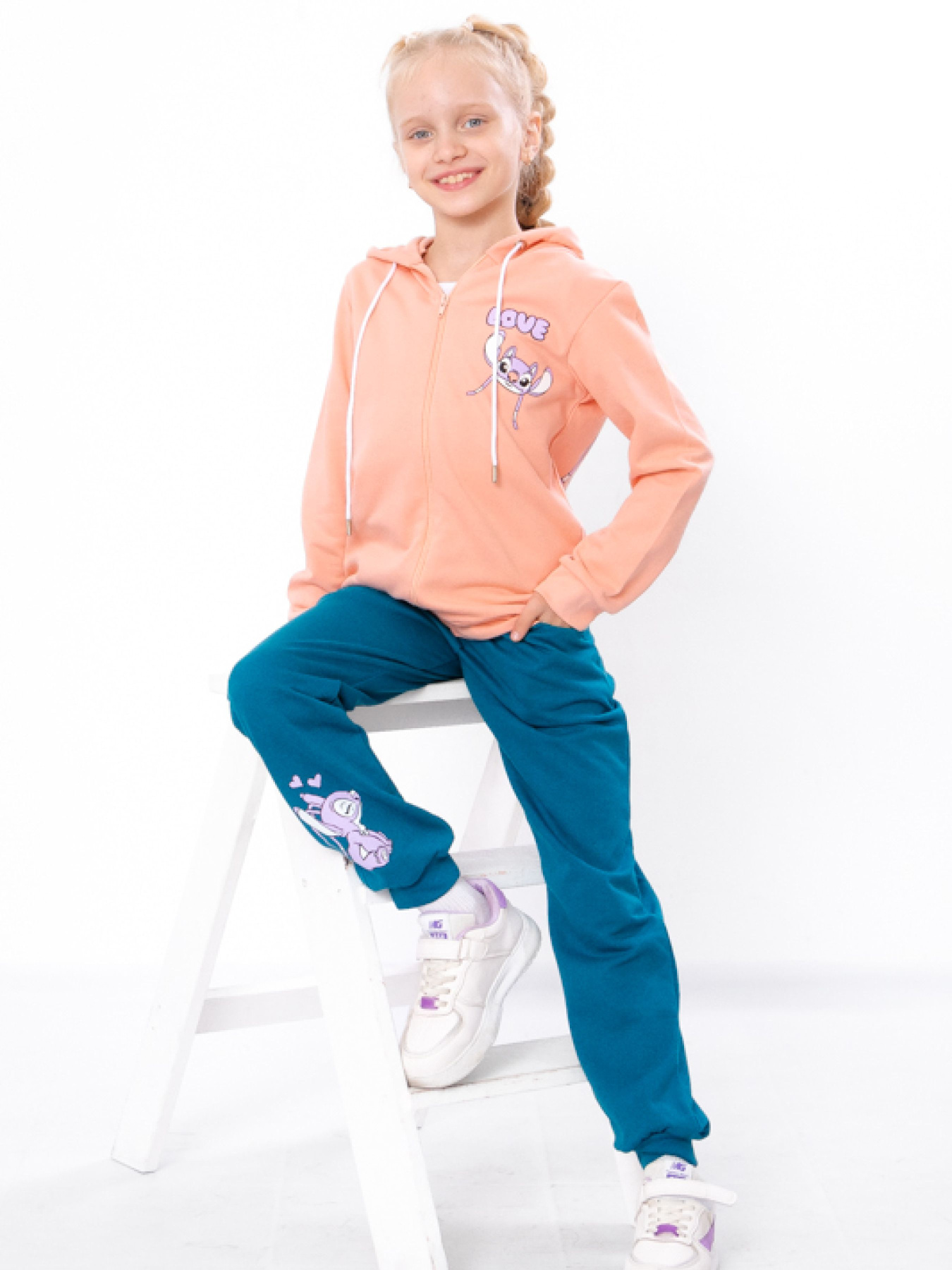 Спортивний костюм Носи своє Модель 6018-023-33-8-persik-stch Фото