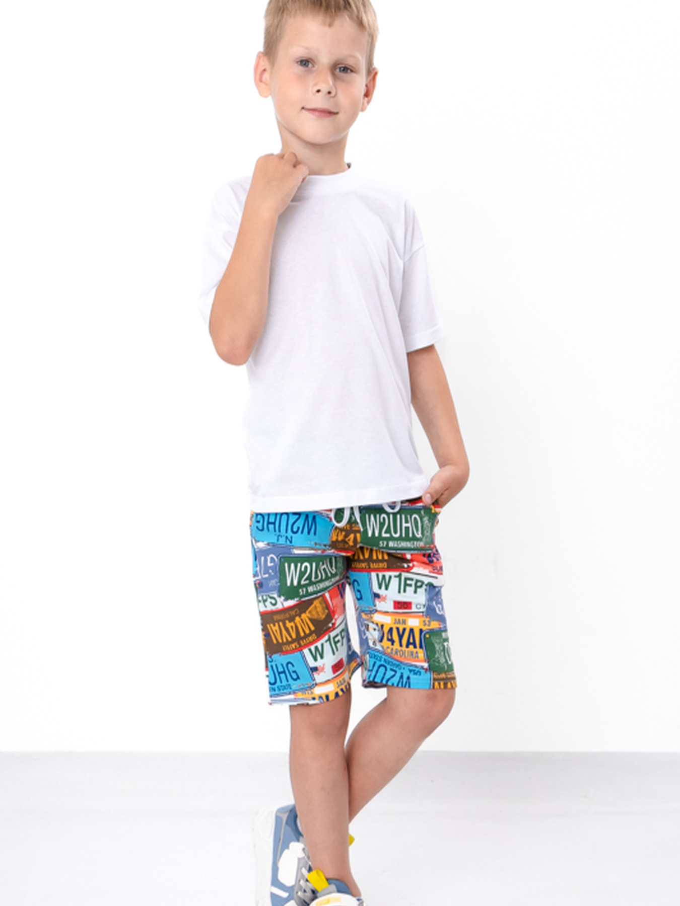 Повседневные шорты Носи своє модель 6208-055-avto-nomer Повседневные шорты Носи своє модель 6208-055-avto-nomer Фото