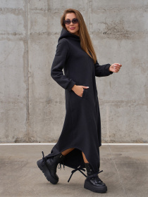 Платье макси ISSA Plus модель 14853_черный Фото