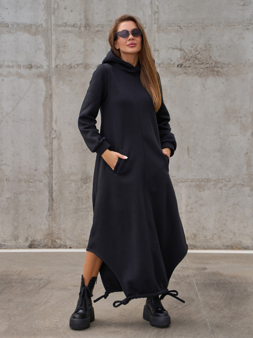 Платье макси ISSA Plus модель 14853_черный Фото