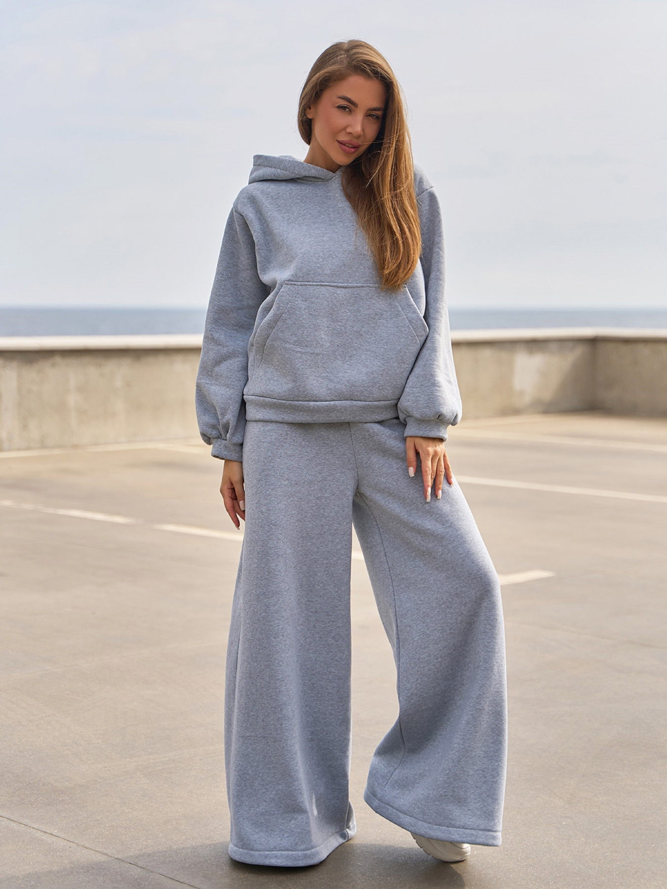 Костюм ISSA Plus модель 14855_светло_серый Фото