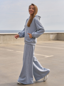 Повседневный костюм ISSA Plus модель 14855_светло_серый Фото