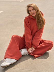 Костюм ISSA Plus модель 14855_терракотовый Фото