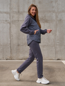 Костюм ISSA Plus модель SA-565_темно_серый Фото