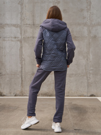 Костюм ISSA Plus модель SA-565_темно_серый Фото