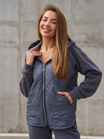 Костюм ISSA Plus модель SA-565_темно_серый Фото