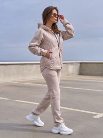 Костюм ISSA Plus модель SA-565_бежевый Фото