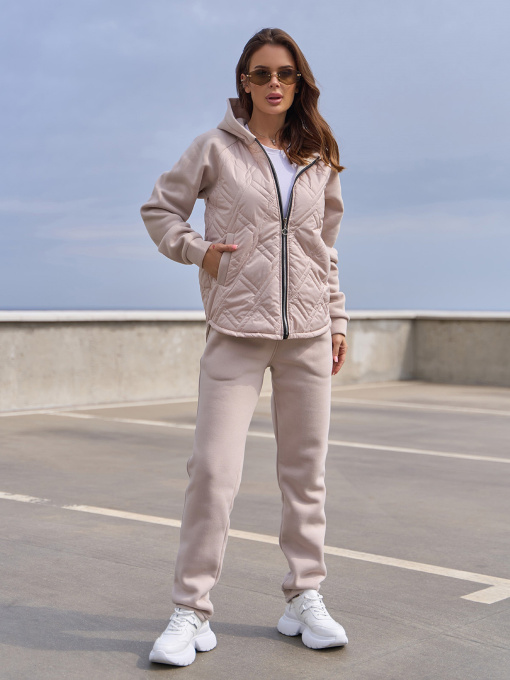 Костюм ISSA Plus модель SA-565_бежевый Фото