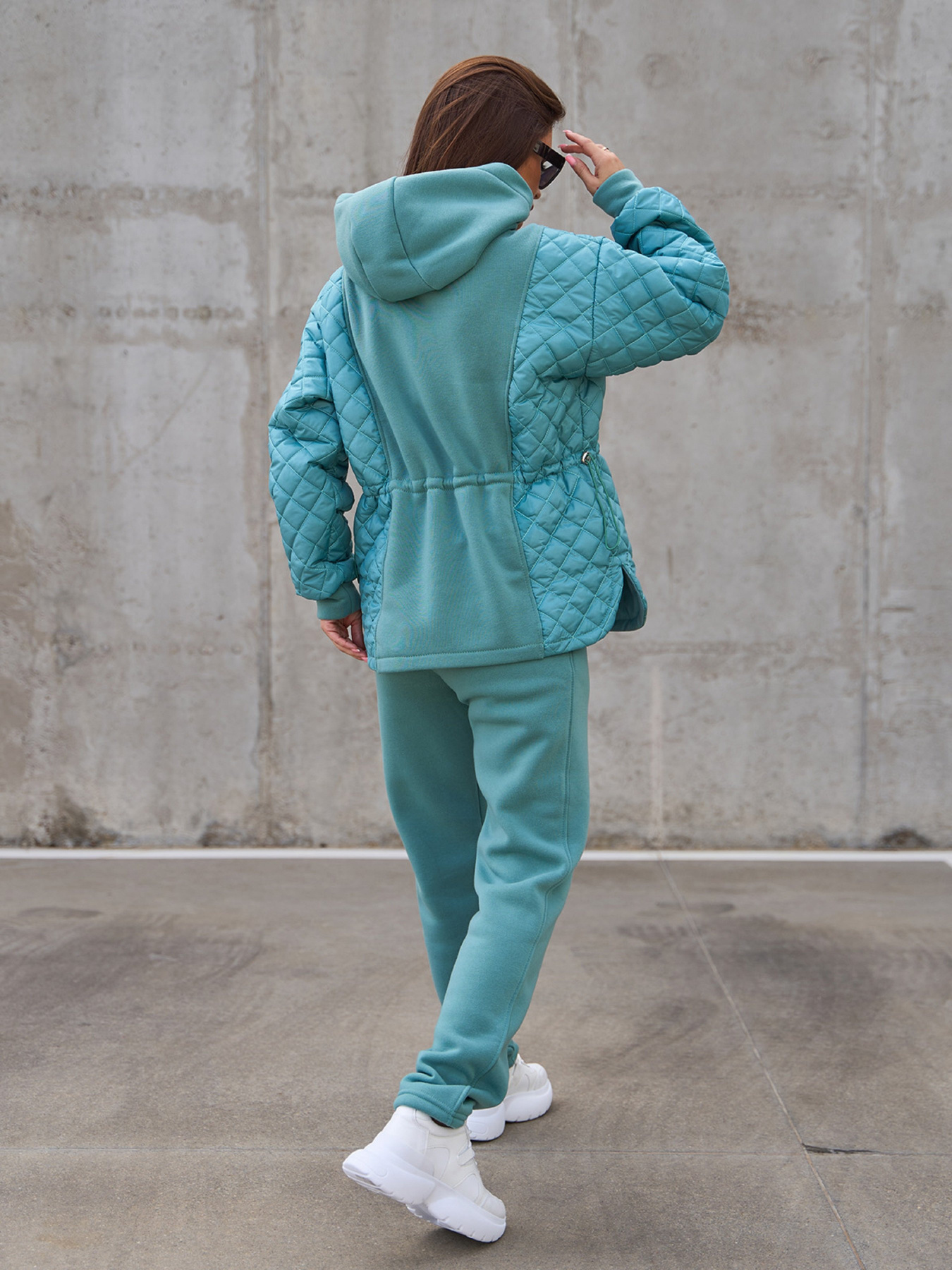 Костюм ISSA Plus модель SA-567_оливковый Фото