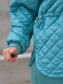 Повседневный костюм ISSA Plus модель SA-567_оливковый Повседневный костюм ISSA Plus модель SA-567_оливковый Фото