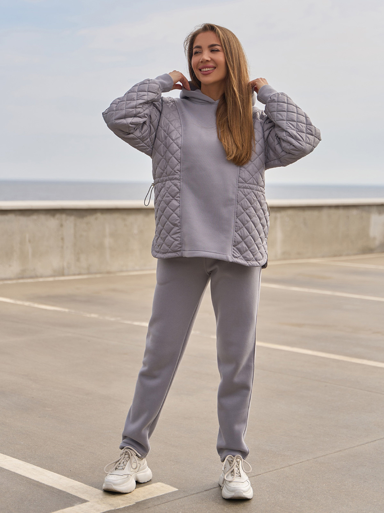 Костюм ISSA Plus модель SA-567_серый Фото