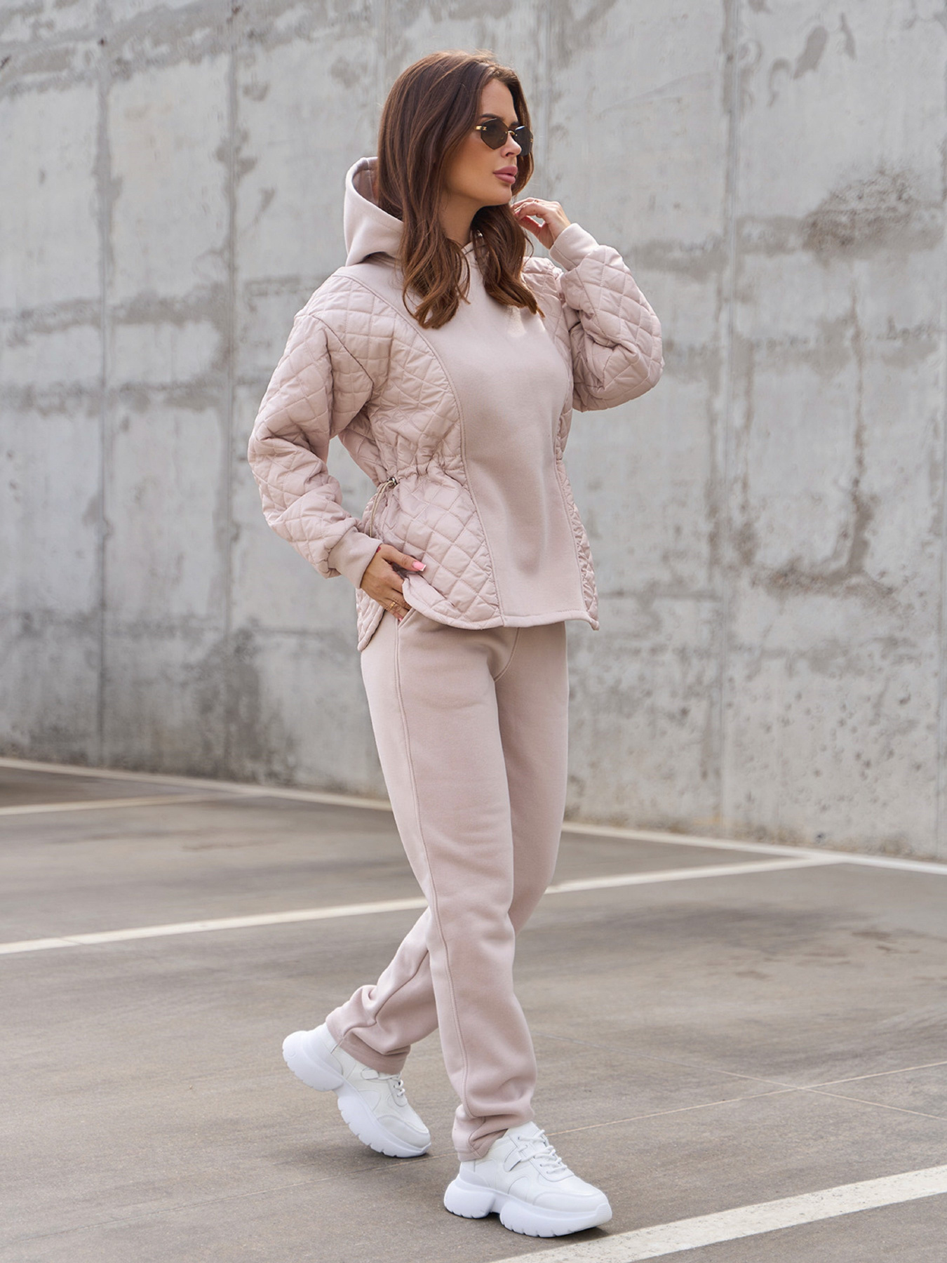 Костюм ISSA Plus модель SA-567_бежевый Фото