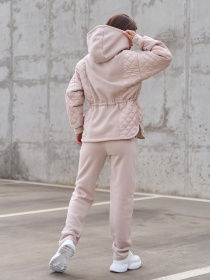 Повседневный костюм ISSA Plus модель SA-567_бежевый Фото