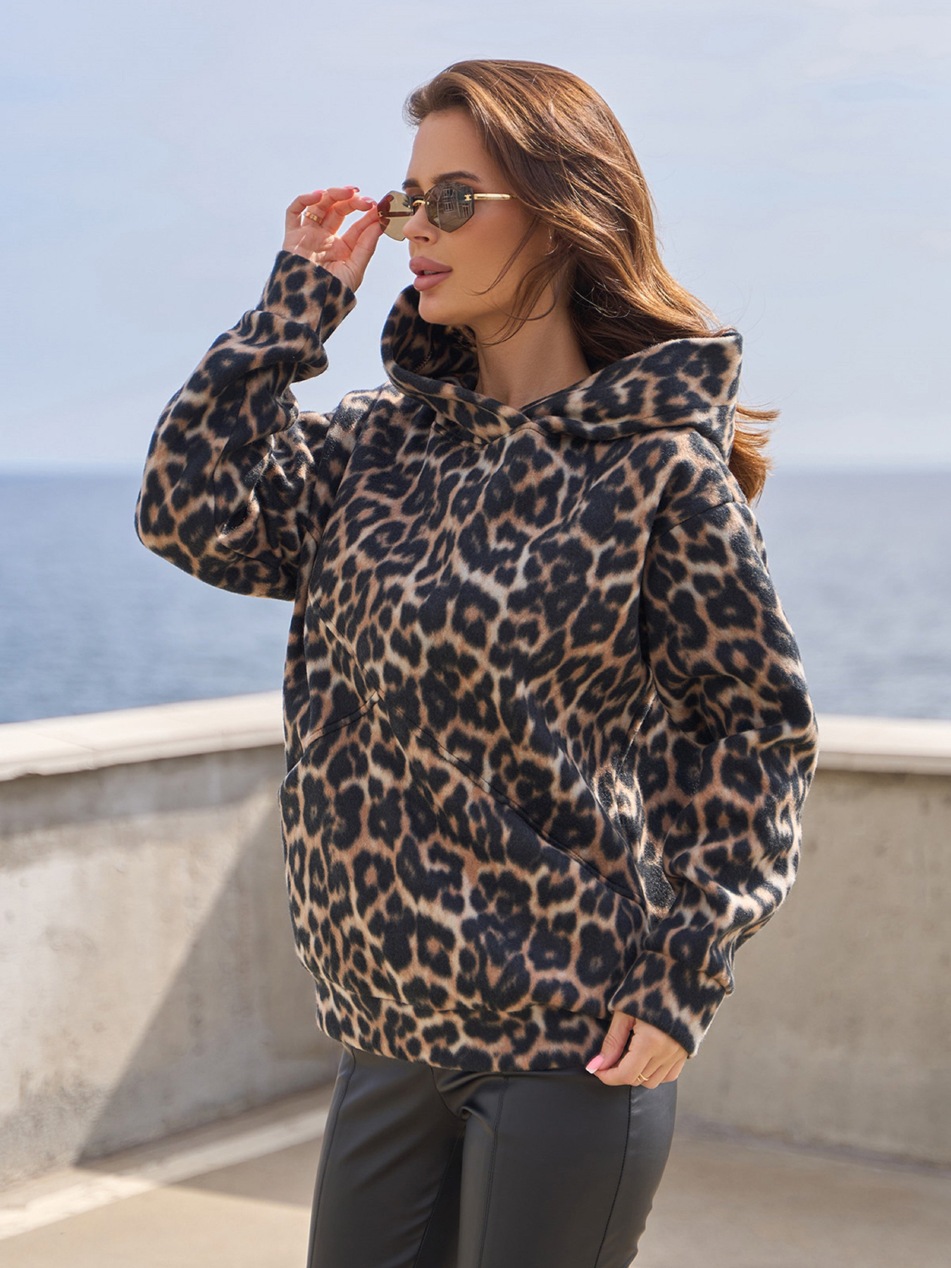 Худи ISSA Plus модель SA-570_коричневый Фото