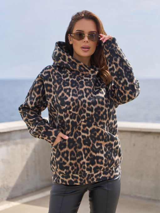 Худі ISSA Plus модель SA-570_коричневый Фото