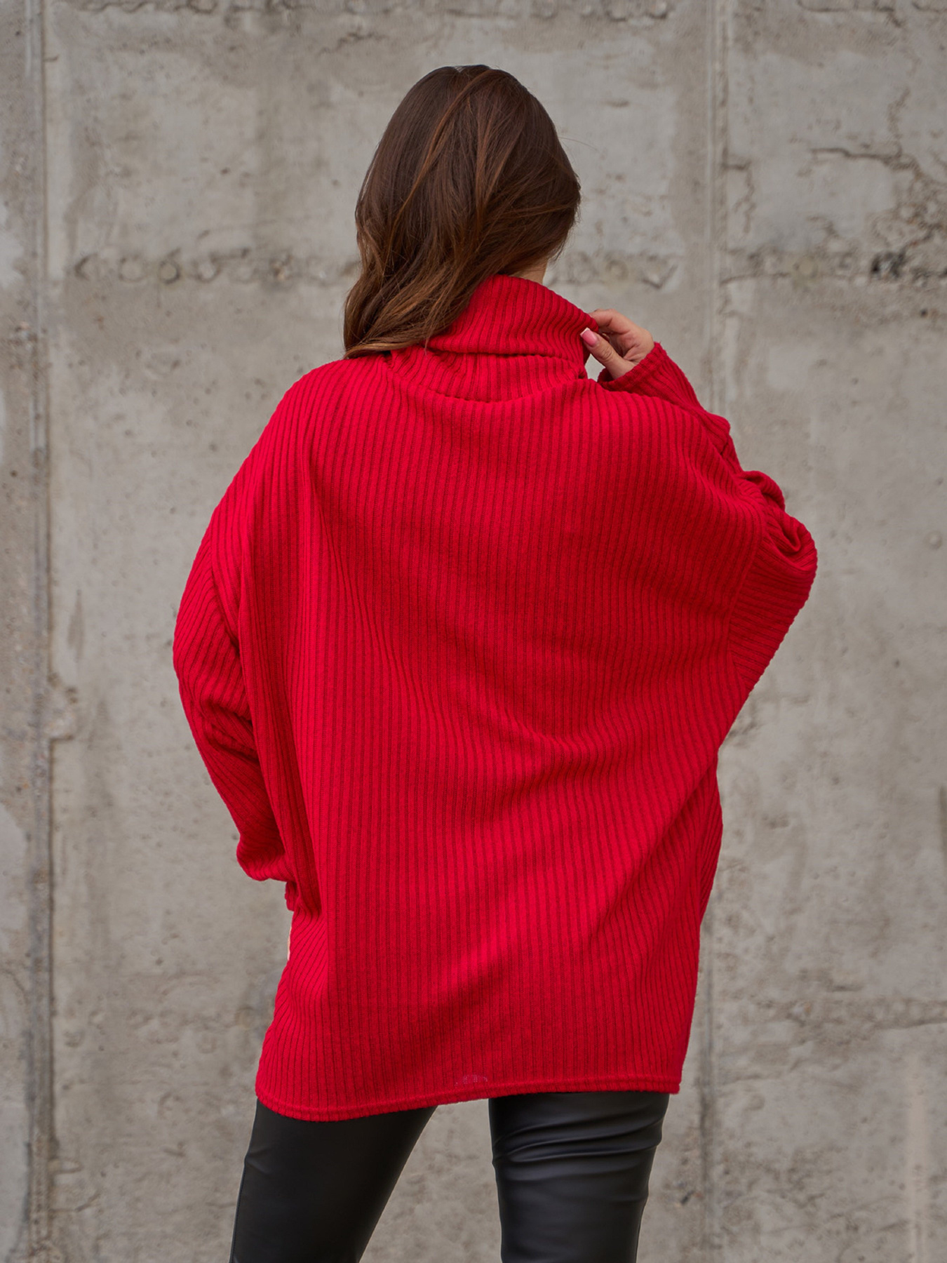 Свитер ISSA Plus модель 13763_красный Фото