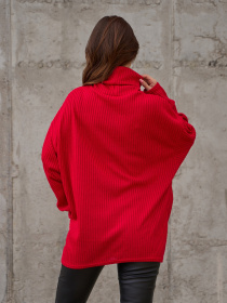 Свитер ISSA Plus модель 13763_красный Фото