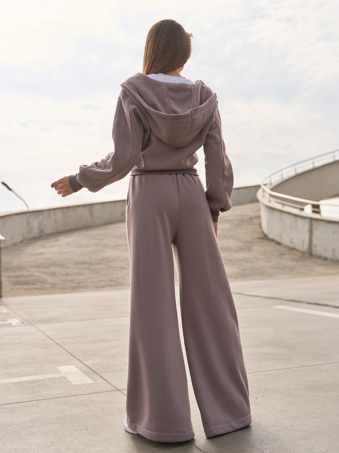 Повсякденний костюм ISSA Plus модель 14854_коричневый Повсякденний костюм ISSA Plus модель 14854_коричневый Фото