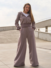 Повседневный костюм ISSA Plus модель 14854_коричневый Фото