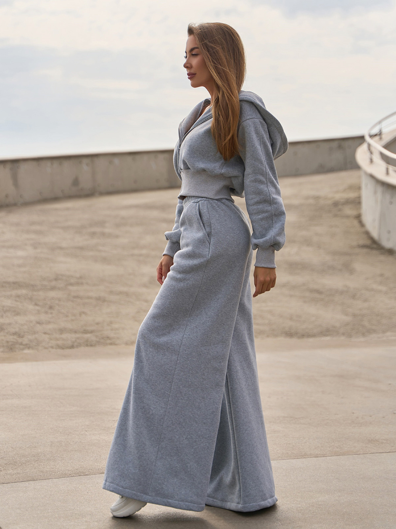 Костюм ISSA Plus модель 14854_светло_серый Фото