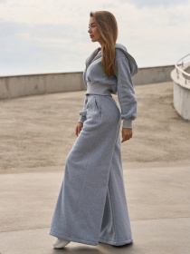 Повседневный костюм ISSA Plus модель 14854_светло_серый Повседневный костюм ISSA Plus модель 14854_светло_серый Фото