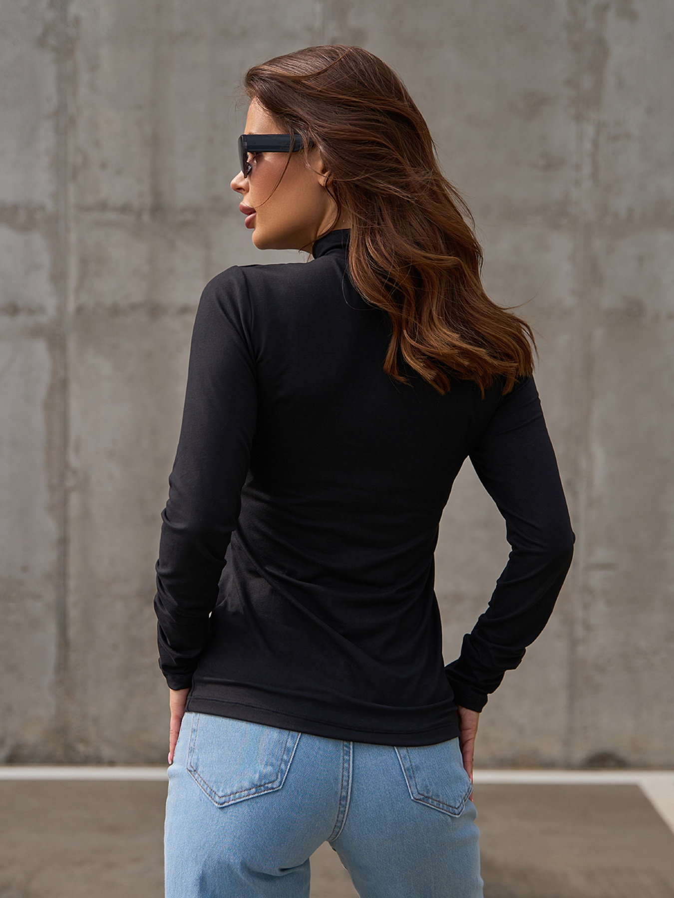 Лонгслив ISSA Plus модель 14859_черный Фото