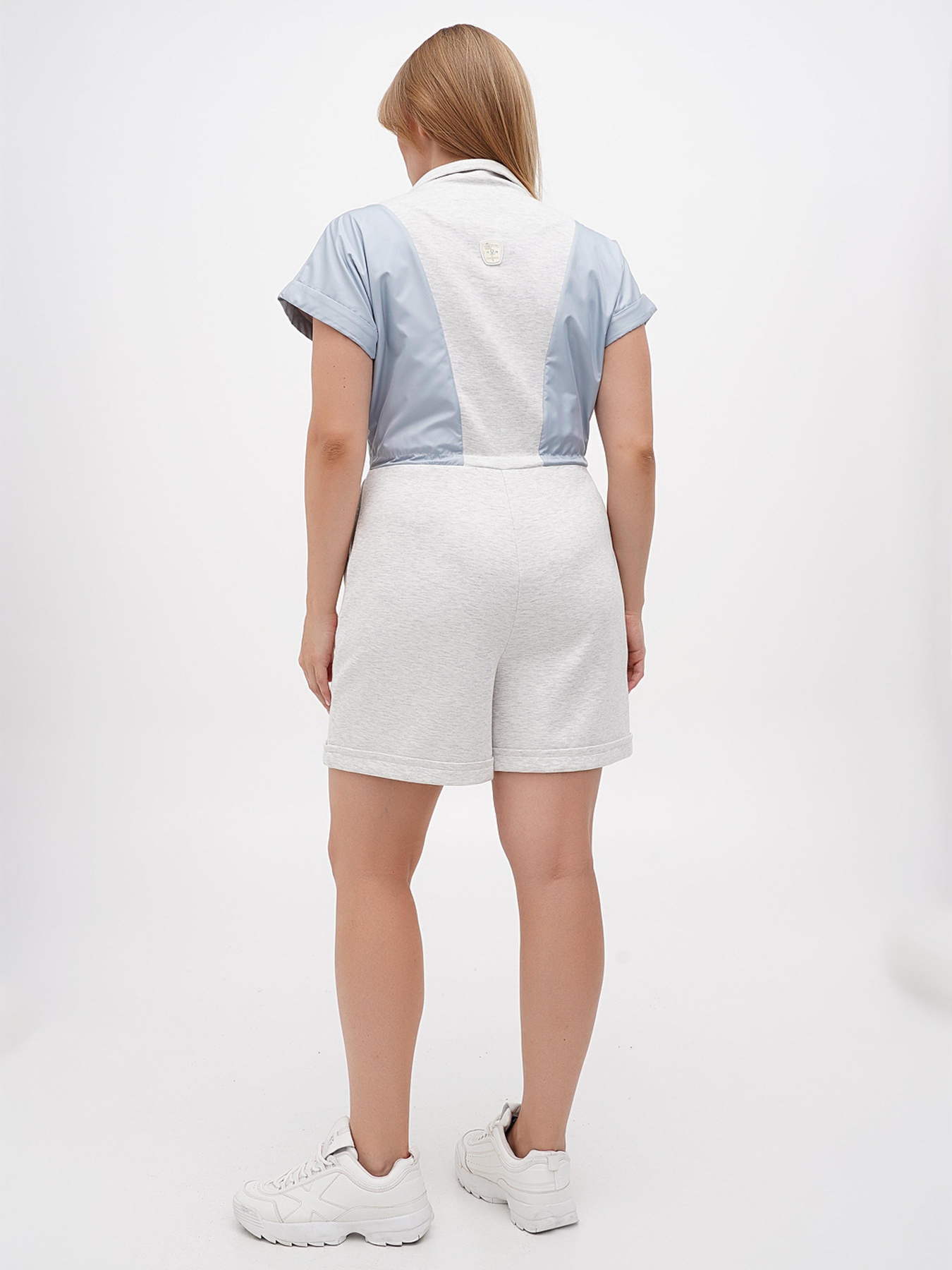 Комбінезон Sassofono модель A271-SF-3830_голубой_серый Фото