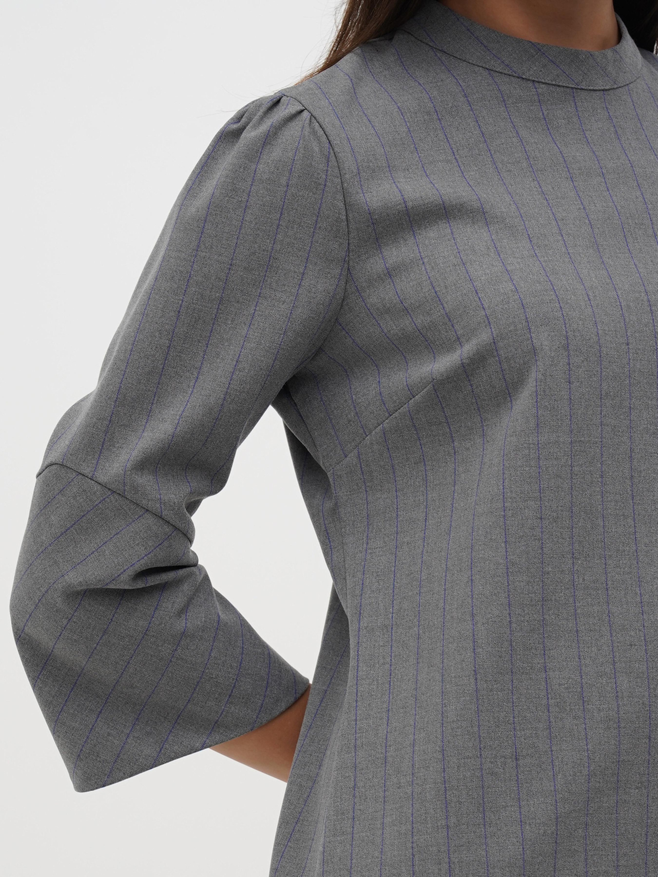 Платье мини Sassofono модель A271-SC-1932_серый Фото