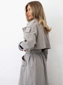 Тренч FloveTouch модель TR001Taup Фото