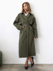 Тренч FloveTouch Модель TR001Haki Фото