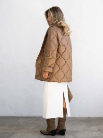 Демісезонна куртка FloveTouch модель Kurtka_LC_karamel Фото