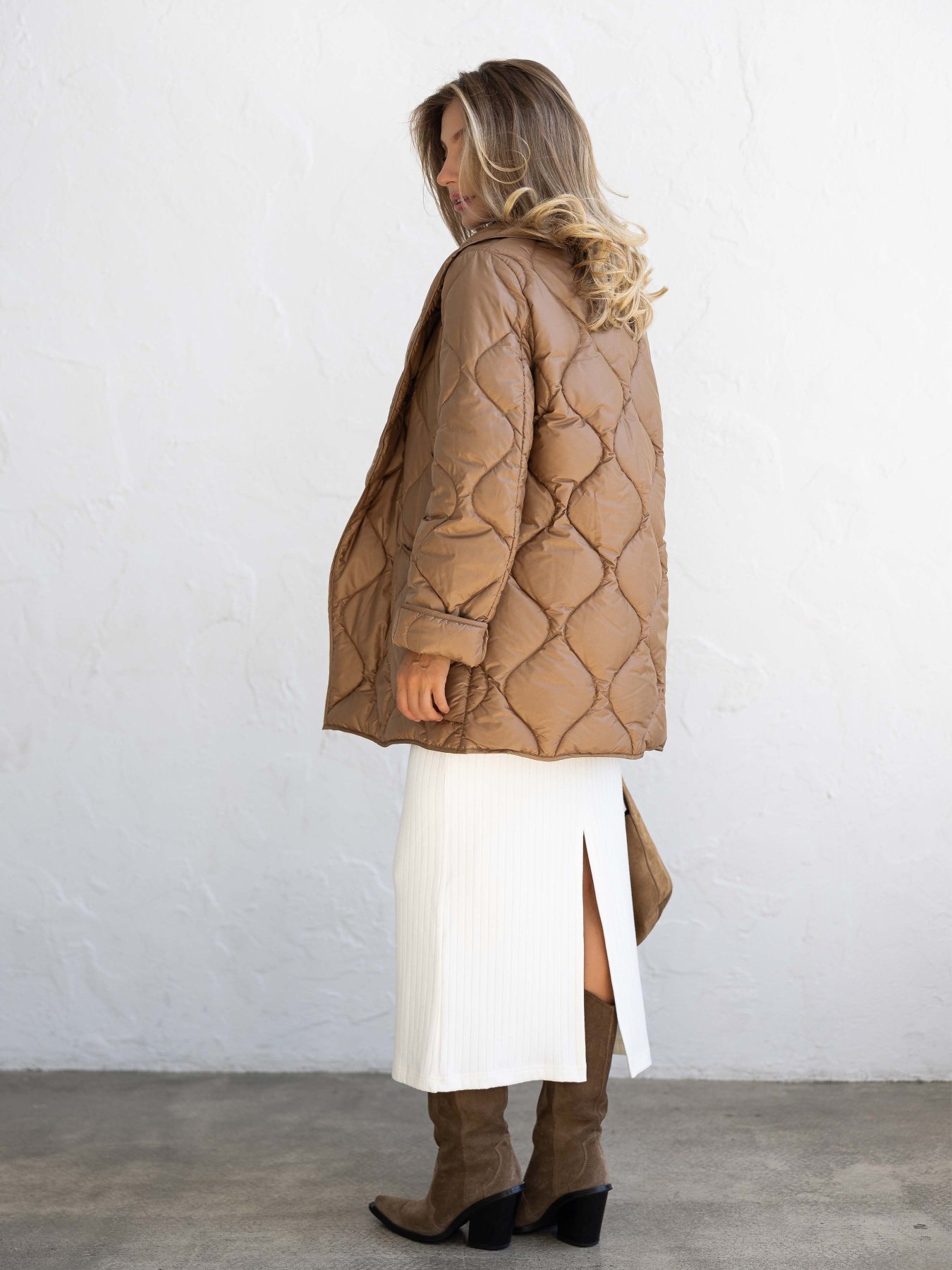 Демисезонная куртка FloveTouch модель Kurtka_LC_karamel Фото