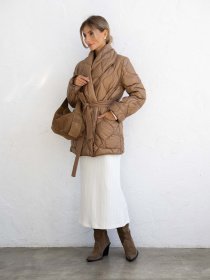 Демисезонная куртка FloveTouch модель Kurtka_LC_karamel Фото