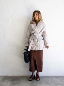 Демісезонна куртка FloveTouch модель Kurtka_LC_pisok Демісезонна куртка FloveTouch модель Kurtka_LC_pisok Фото