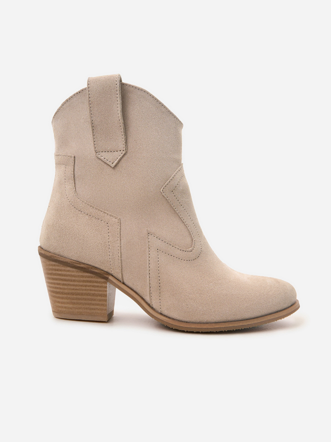 Сапоги ISSA Plus модель OB2-526_бежевый Фото