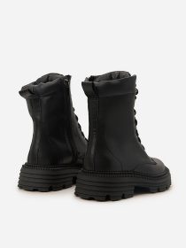 Ботинки ISSA Plus модель OB2-527_черный Фото