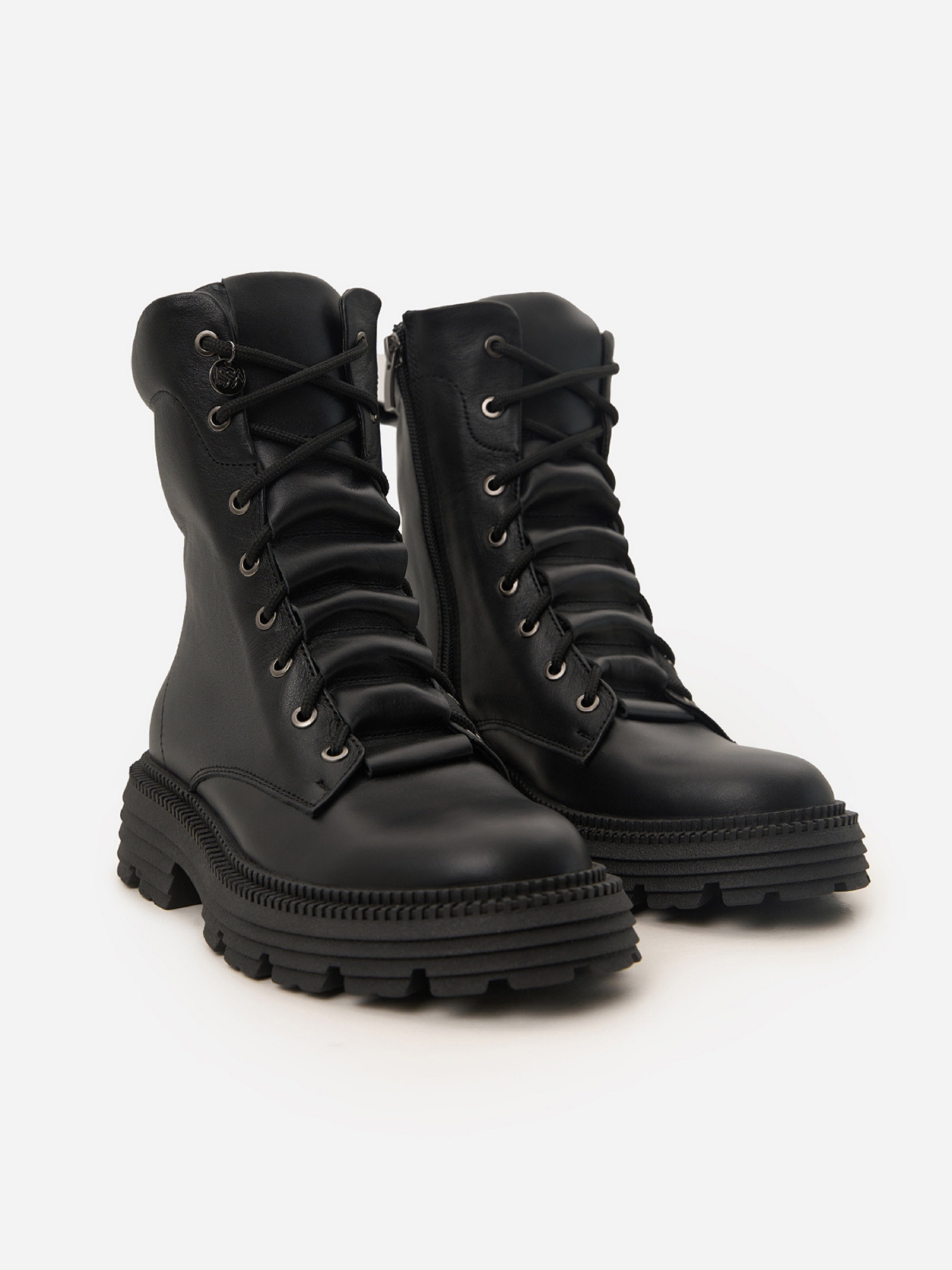 Ботинки ISSA Plus модель OB2-527_черный Фото