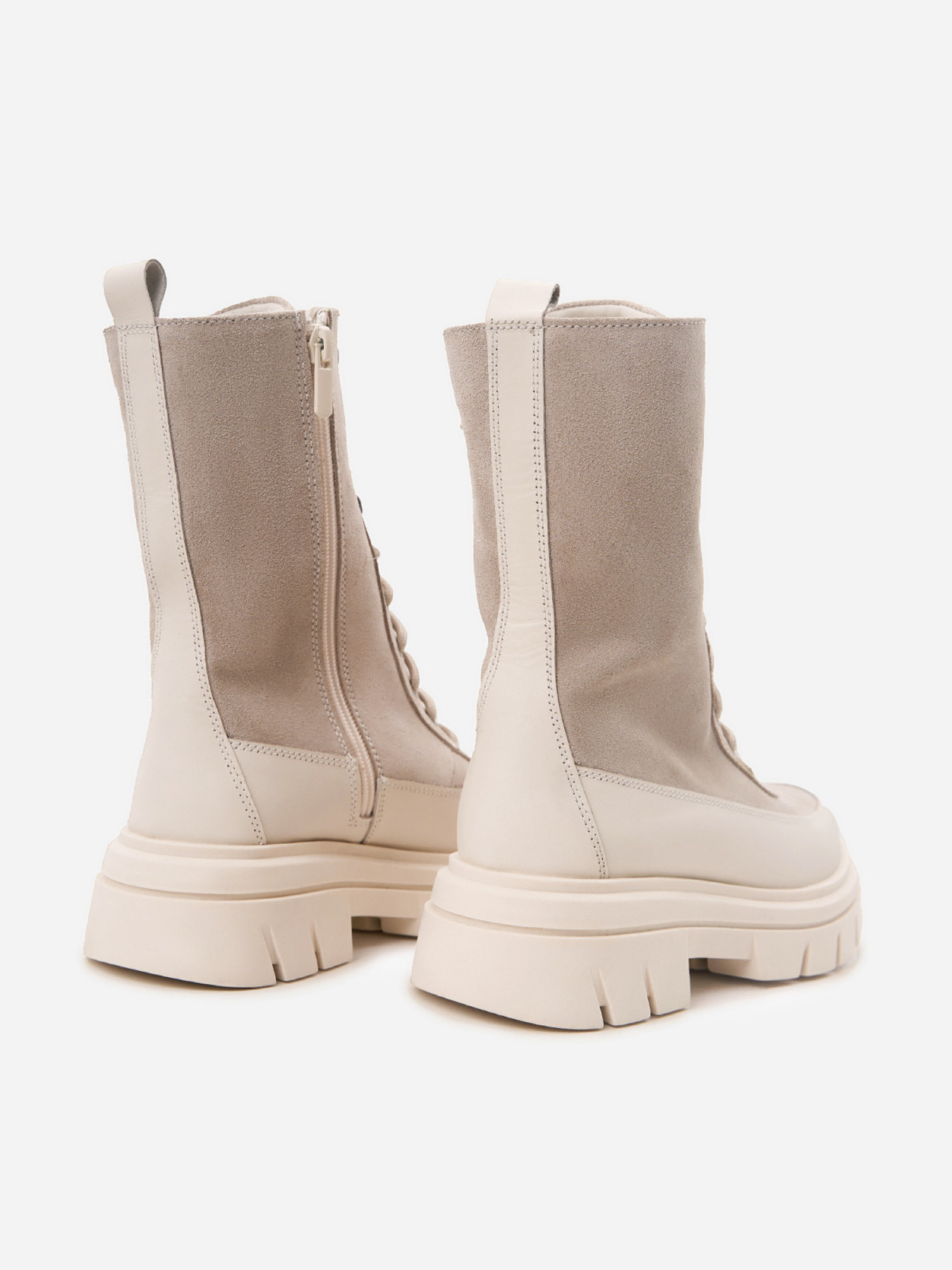 Ботинки ISSA Plus модель OB2-528_бежевый Фото