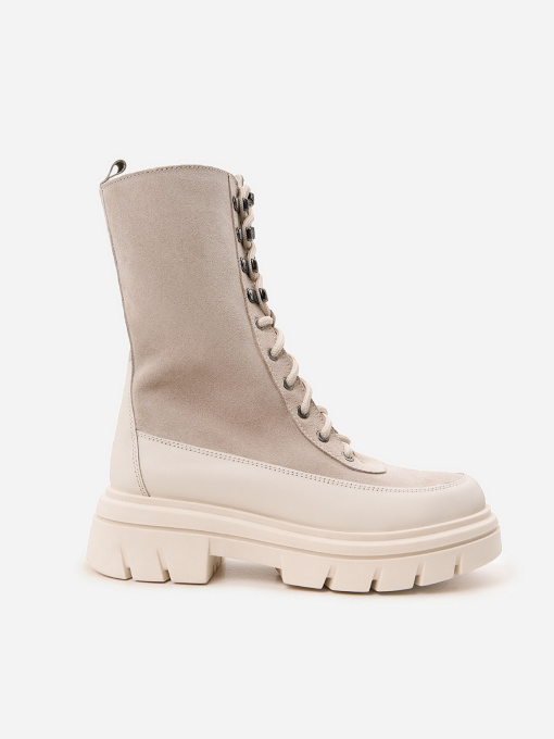 Ботинки ISSA Plus модель OB2-528_бежевый Фото