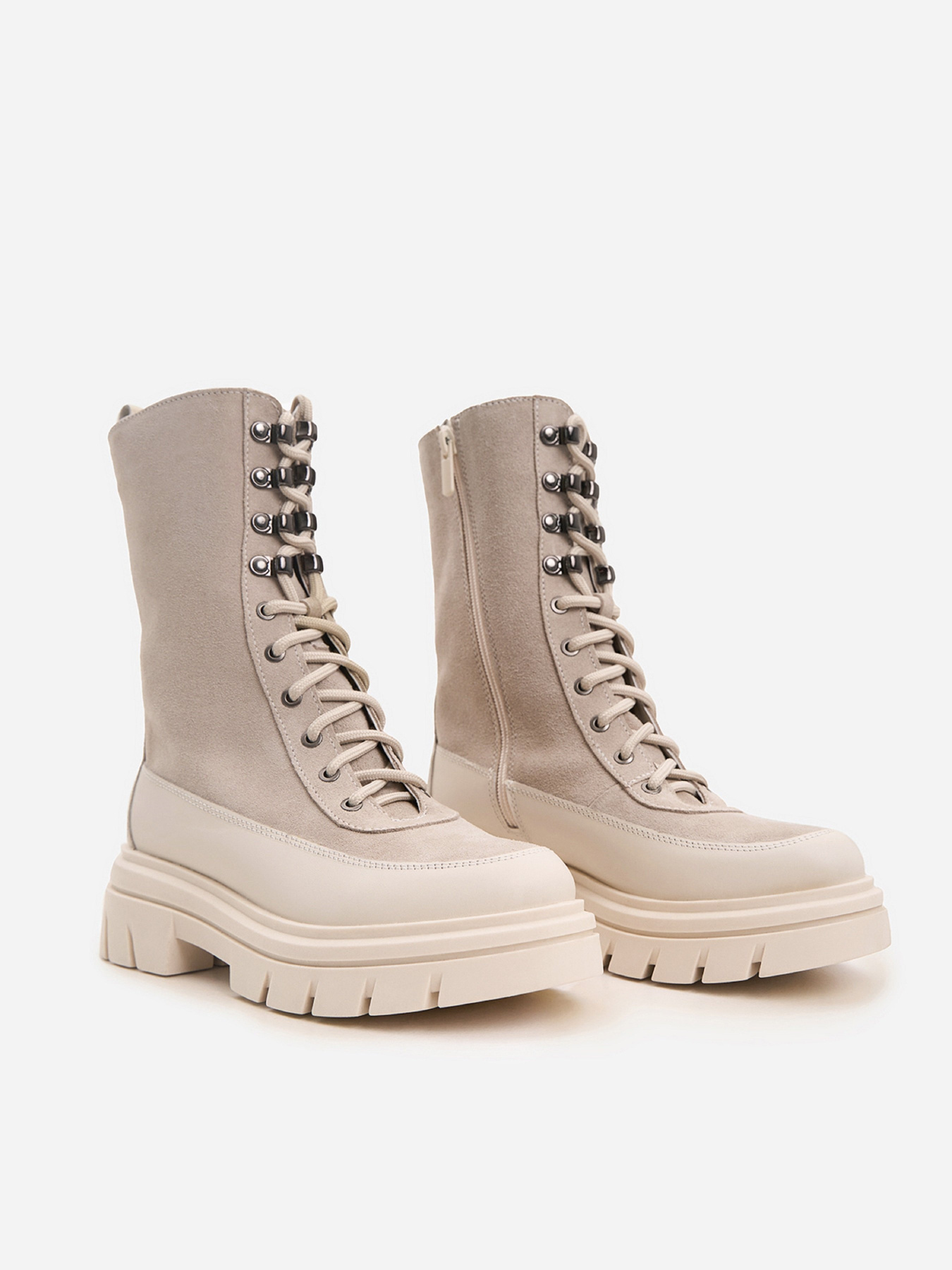 Черевики ISSA Plus модель OB2-528_бежевый Черевики ISSA Plus модель OB2-528_бежевый Фото