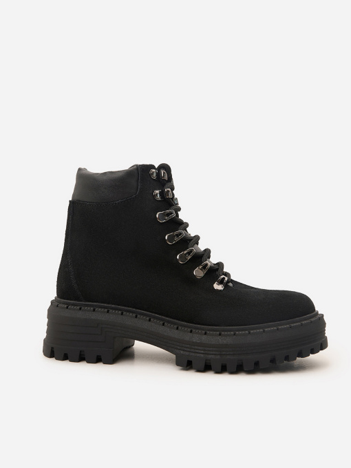 Ботинки ISSA Plus модель OB2-529_черный Фото