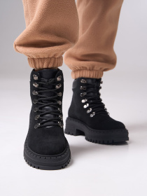 Черевики ISSA Plus модель OB2-529_черный Фото