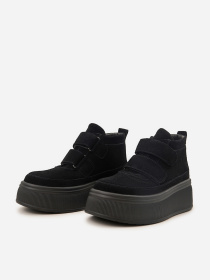 Ботинки ISSA Plus модель OB2-523_черный Фото