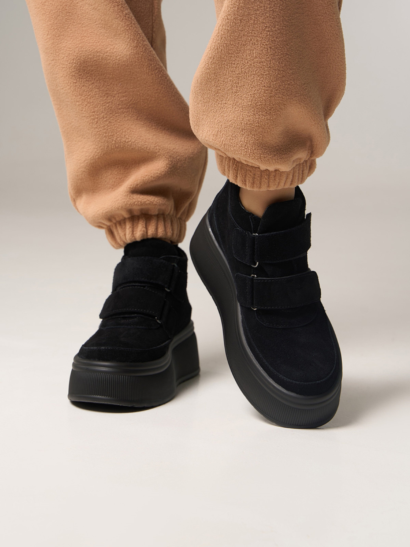 Ботинки ISSA Plus модель OB2-523_черный Фото