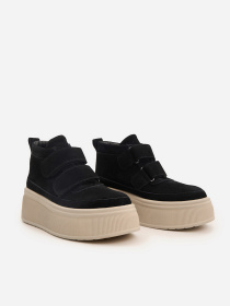 Ботинки ISSA Plus модель OB2-524_черный Фото