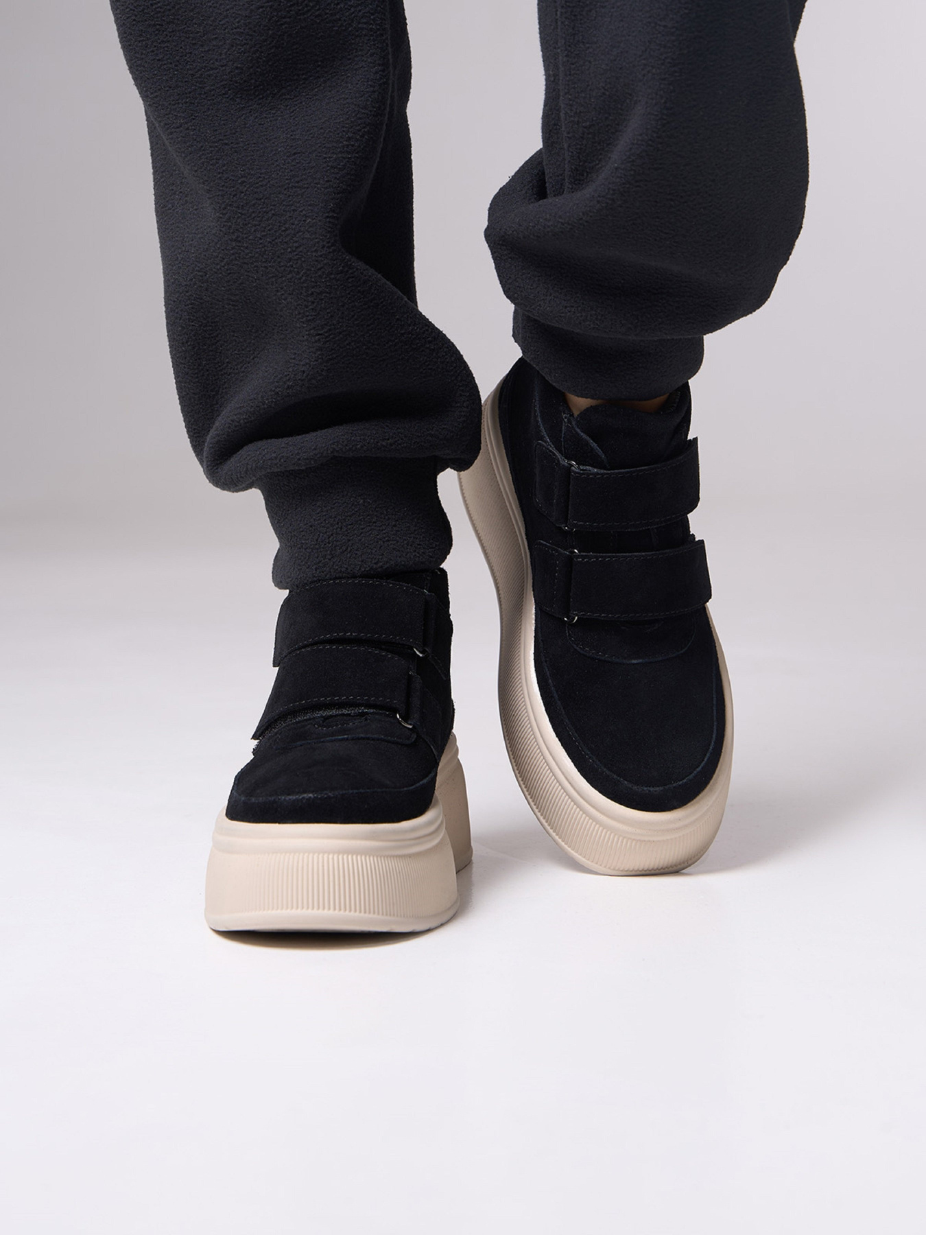 Ботинки ISSA Plus модель OB2-524_черный Фото