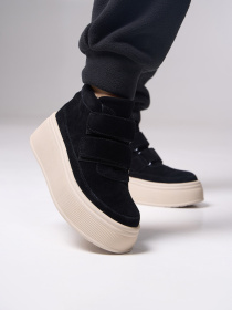 Ботинки ISSA Plus модель OB2-524_черный Фото